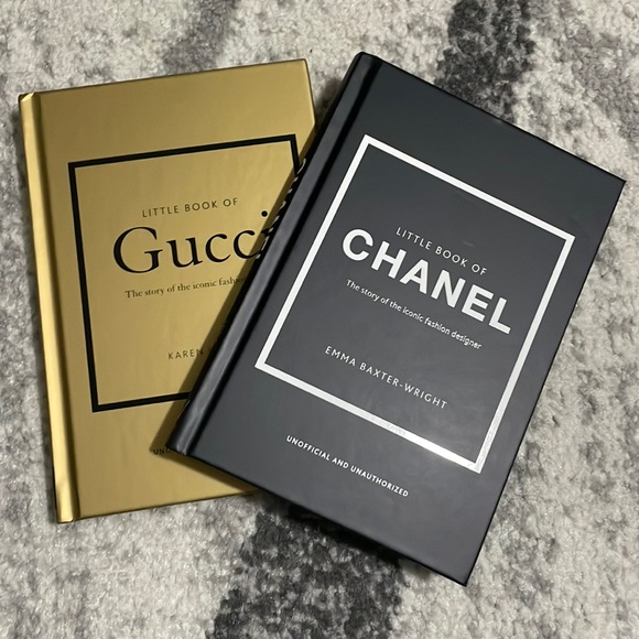Other - Brand New Set of 2 Little Books of Chanel & Gucci